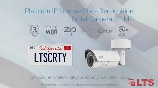 Platinum Network IP License Plate Recognition Camera 21MP [upl. by Kalvin]