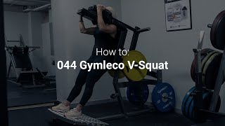 HOW TO USE GYM MACHINES The VSquat [upl. by Ebeneser]