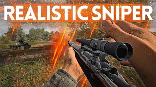 Realistic Sniping on the NEW CARENTAN MAP in Hell Let Loose Update 7 [upl. by Okimat336]