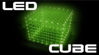 8x8x8  LED Cube [upl. by Hendrix635]