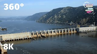 Kladovo What to See amp Do Danube Trail of Serbia  VR 360 8k [upl. by Pradeep]