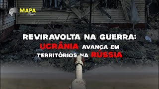 🌍Mapa Mundi Reviravolta na guerra Ucrânia avança em territórios na Rússia  Vice de Kamala nos EUA [upl. by Lian]