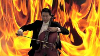 Paganini Caprice No24 for CelloAdam Liu cello [upl. by Bravar]