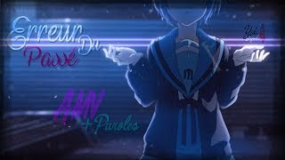 AMV Nightcore French  Erreur Du Passé PAROLES [upl. by Arabelle]