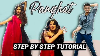 Panghat EASY TUTORIAL STEP BY STEP EXPLANATION  Janhvi Kapoor  All Steps Tutorial in One Video [upl. by Ntisuj]