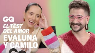 Camilo y Evaluna cómo se comprometieron su primer beso…  Test del amor  GQ España [upl. by Bonis]