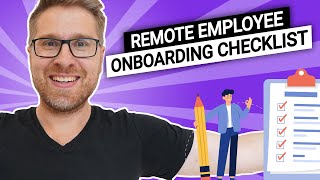 10 Step Remote Employee Onboarding Checklist [upl. by Nomit871]