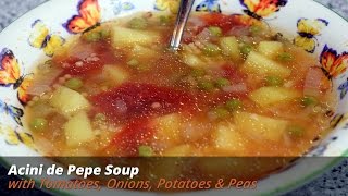 Acini de Pepe Italian Soup Recipe [upl. by Elna]