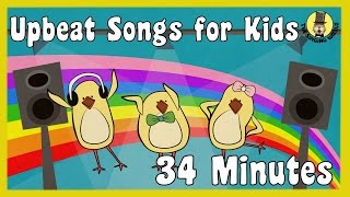 Upbeat Kids Songs  Childrens Song Collection  The Singing Walrus [upl. by Eicak77]