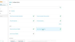 Aruba Central  7 MSP Enabling an Alert [upl. by Schug383]