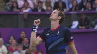 Nieminen FIN v Murray GBR Mens Tennis 2nd Round Replay  London 2012 Olympics [upl. by Sardse]