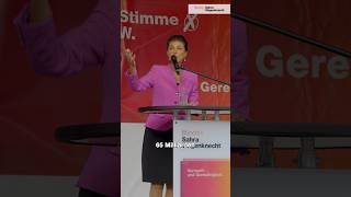 Ein faires Rentensystem gegen Altersarmut wagenknecht bsw rente Brandenburg wahlen [upl. by Selym]