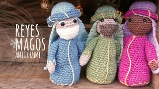 Tutorial Belén Amigurumi Part 4 Reyes Magos Nativity English subtitles [upl. by Chaille]