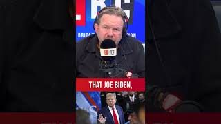 James OBrien reacts to Trump claiming immigrants are eating pets  LBC [upl. by Muldon]