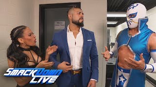 Andrade quotCienquot Almas blows off Sin Cara SmackDown LIVE May 29 2018 [upl. by Koy]