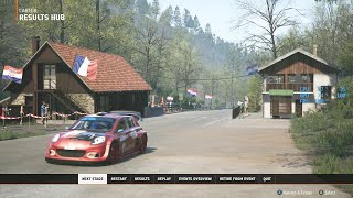 C224 Croatia Rally  EA WRC [upl. by Anaxor]