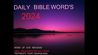 AUGUST 3rd 2024 quotDaily BIBLE Versesquot [upl. by Atirrehs668]