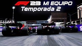 ¡NUEVA TEMPORADA Y EL MERCADO EXPLOTA  TEMPORADA 2 MODO MI EQUIPO F1 23 [upl. by Atinele]