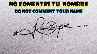 MODELOS DE FIRMASHow to signature your name [upl. by Piane627]