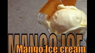 Mango Icecream 4 ingredient thermochef cheekyricho recipe [upl. by Ingemar]