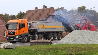 Strassenbau L51 Papenburg Wirtgen W200i  Road construction L51 Wirtgen W200i [upl. by Ahsinal]