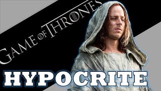 The Hypocrisy of Jaqen HGhar  GAME OF THRONES [upl. by Airda]