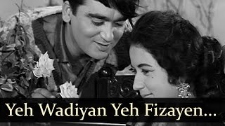 Aaj Aur Kal  Yeh Wadiyan Yeh Fizaayein  Mohd Rafi [upl. by Eidderf97]