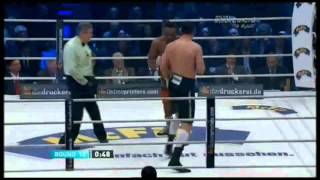 Vitali Klitschko vs Dereck Chisora 18022012 Olympiahalle OSTATNIA RUNDALAST ROUND [upl. by Anual527]