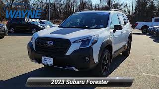 Certified 2023 Subaru Forester Wilderness Pompton Plains NJ U15831 [upl. by Livy]