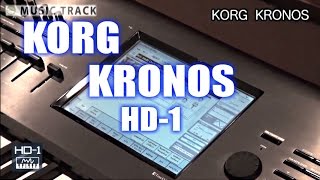 KORG KRONOS HD1 Demo amp Review English Captions [upl. by Ynnij]