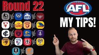 My AFL 2023 Round 22 Tips [upl. by Helli]