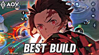 YANTANJIRO GAMEPLAY  BEST BUILD  ARENA OF VALOR [upl. by Grayson]