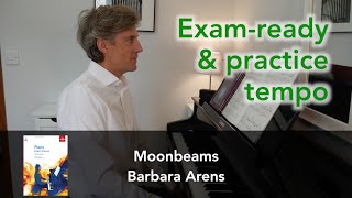 Moonbeams by Barbara Arens ABRSM Grade 4 Piano 2021 amp 2022  B1 [upl. by Acirret]