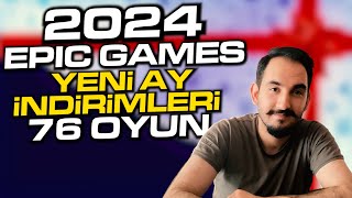 EPİC YENİ AY TAKVİMİ İNDİRİMLERİ 76 OYUN ÖNERİSİ [upl. by Boy]