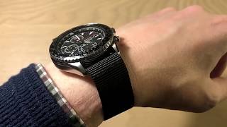 Affordable Pilot Watch Seiko Flightmaster SND253P1 Review [upl. by Nna]