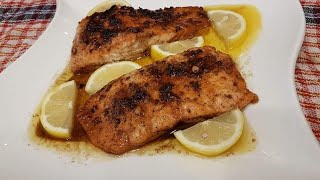 BROWNED BUTTER HONEY GARLIC SALMON RECIPEEasy delicious recipe [upl. by Lurlene541]