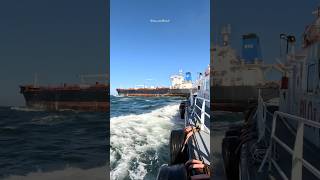 Boarding the Overseas Boston ship boat pilotboat 4k merchantnavy [upl. by Akired]