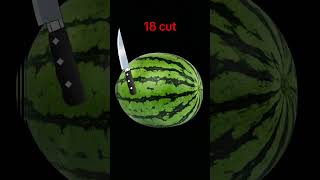 The THOUSAND CUT Watermelon Challenge [upl. by Aiken]