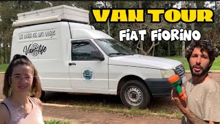 VAN TOUR 🤩 Fiat Fiorino 🚐 Viajamos por América 🌎 🐈🙋🏼‍♀️🐈‍⬛🙋🏽‍♂️ [upl. by Lleznol]