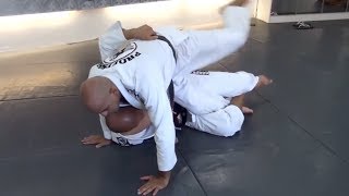 How to do the Backstep Half Guard Pass [upl. by Almeida]