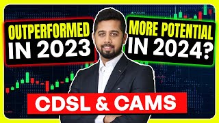 Will CDSL amp CAMS continue outperformance in 2024 CDSL and CAMS Review [upl. by Maleeny784]