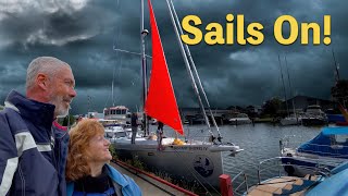 SAILS On STORM Staysail for HEAVY Weather  EP 250 [upl. by Publus993]