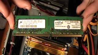 How to install RAM Memory in your Computer [upl. by Nylyoj323]