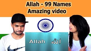 Indian reaction on Allah  99 Names  Swaggy d [upl. by Aidnama]