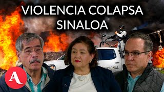 Violencia en Culiacán es como ojo de huracán que se quedó varado por más 30 días Sociedad Civil [upl. by Jessey170]