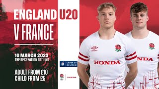 England U20 prepare for the Six Nations [upl. by Airoled]