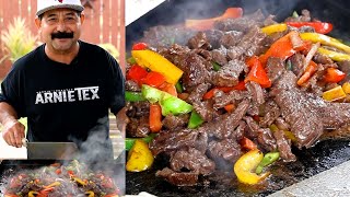 Restaurant Style Fajitas Authentic Mexican Recipe [upl. by Lebama803]