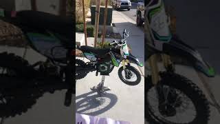 Mototec 36v pro electric dirtbike 1000w lithium review [upl. by Mihalco]