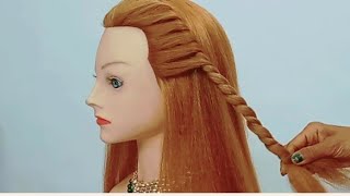 Simply hairstyle for girls  Hair style girl simple and easy for every day  New hairstyle for girl [upl. by Blackwell]