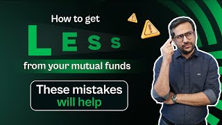 Top 5 mutual fund mistakes investors must avoid  Mistakes that can cost you big amp how to avoid them [upl. by Berners]